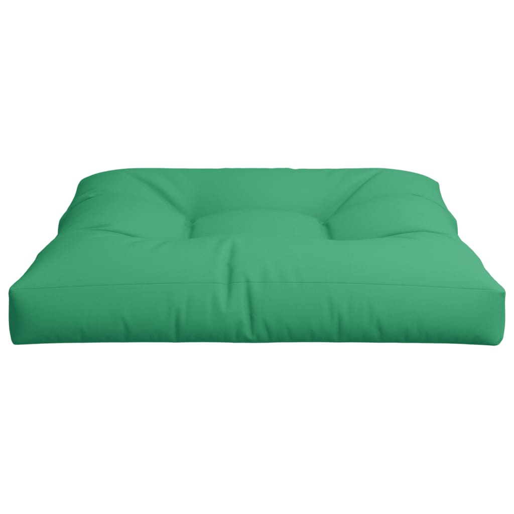 Cuscino per Pallet Verde 80x80x12 cm in Tessuto | homemem39