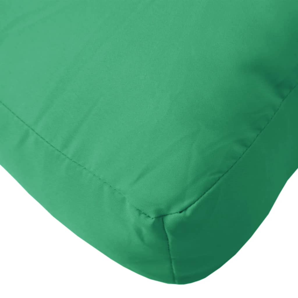 Cuscino per Pallet Verde 80x80x12 cm in Tessuto | homemem39