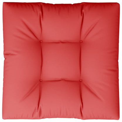 Cuscino per Pallet Rosso 80x80x12 cm in Tessuto | homemem39