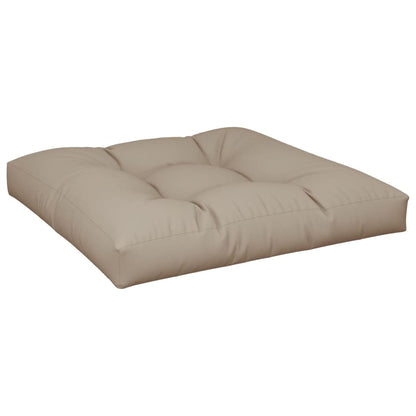 Cuscino per Pallet Tortora 80x80x12 cm in Tessuto | homemem39