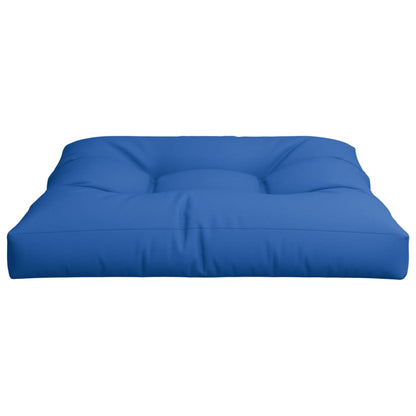 Cuscino per Pallet Blu Reale 80x80x12 cm in Tessuto | homemem39