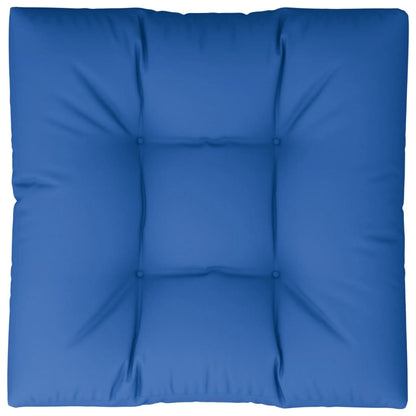 Cuscino per Pallet Blu Reale 80x80x12 cm in Tessuto | homemem39