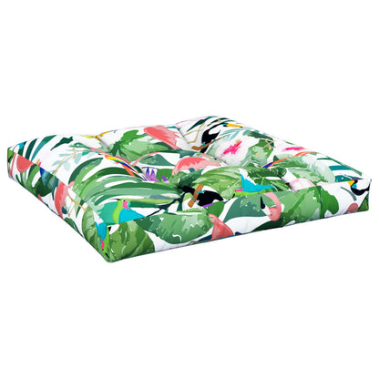 Cuscino per Pallet Multicolore 80x80x12 cm in Tessuto