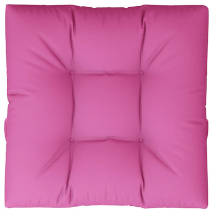 Cuscino per Pallet Rosa 80x80x12 cm in Tessuto