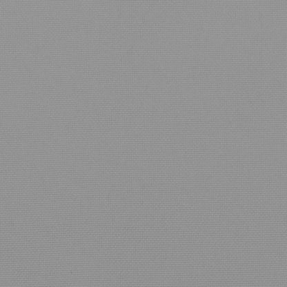 Cuscino per Pallet Grigio 120x80x12 cm in Tessuto