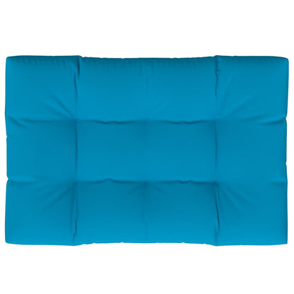 Cuscino per Pallet Blu 120x80x12 cm in Tessuto