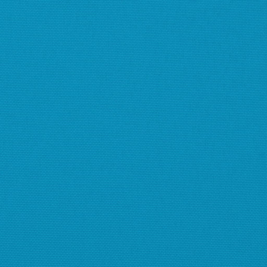 Cuscino per Pallet Blu 120x80x12 cm in Tessuto