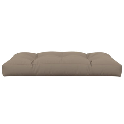 Cuscino per Pallet Tortora 120x80x12 cm in Tessuto
