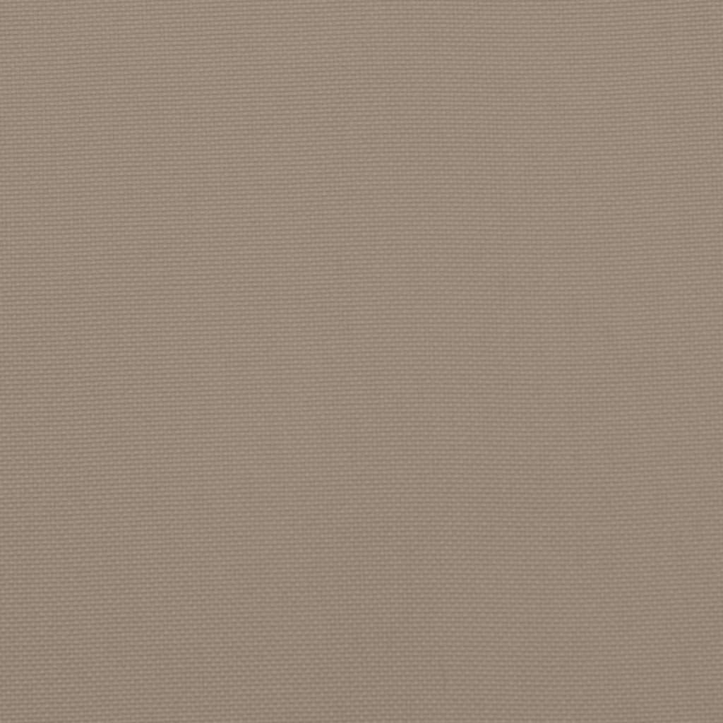 Cuscino per Pallet Tortora 120x80x12 cm in Tessuto