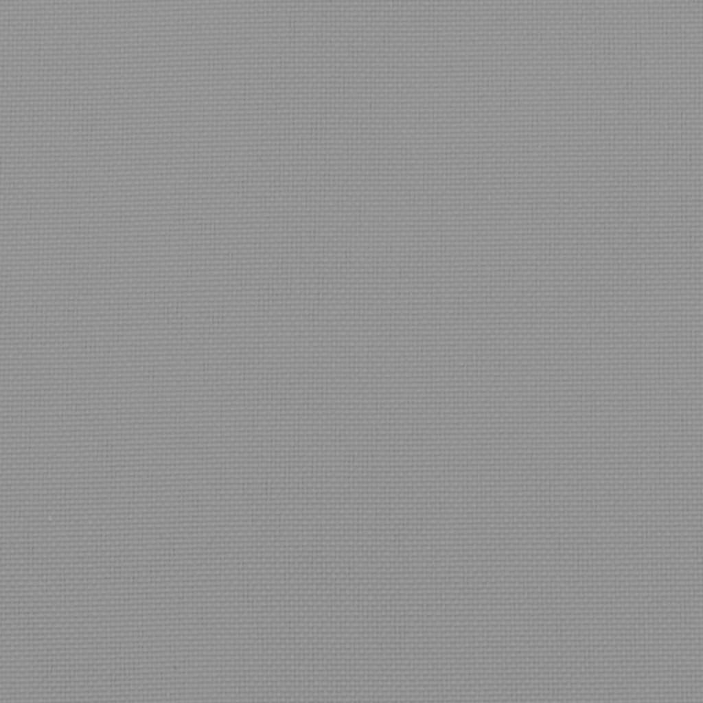Cuscino per Pallet Grigio 50x40x12 cm in Tessuto