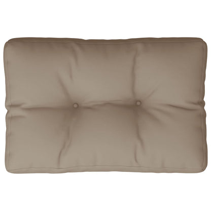 Cuscino per Pallet Tortora 50x40x12 cm in Tessuto | homemem39