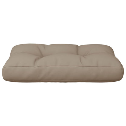 Cuscino per Pallet Tortora 50x40x12 cm in Tessuto | homemem39