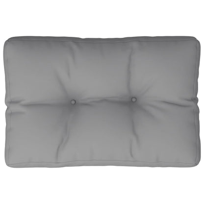 Cuscino per Pallet Grigio 60x40x12 cm in Tessuto | homemem39