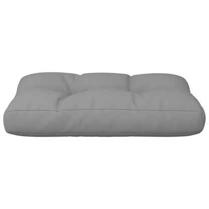 Cuscino per Pallet Grigio 60x40x12 cm in Tessuto | homemem39