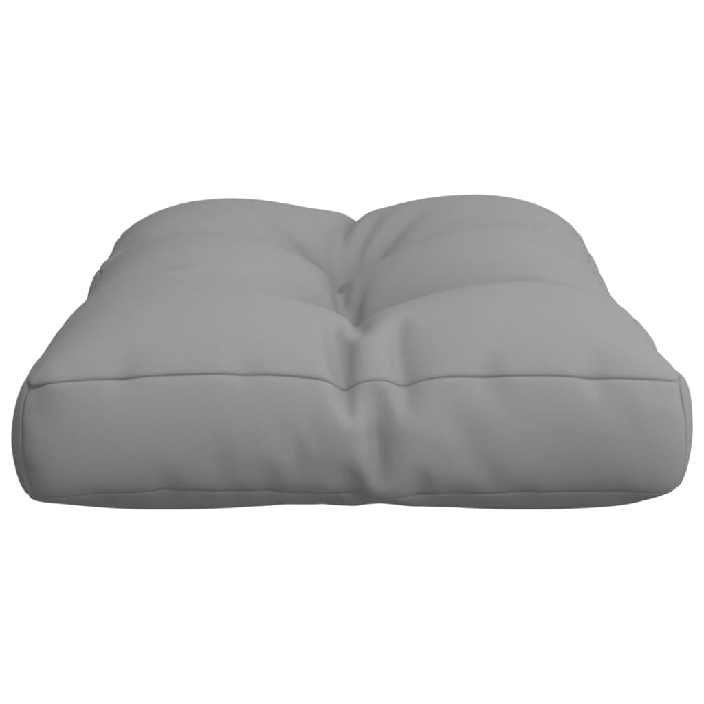 Cuscino per Pallet Grigio 60x40x12 cm in Tessuto | homemem39