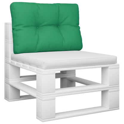 Cuscino per Pallet Verde 60x40x12 cm in Tessuto | homemem39