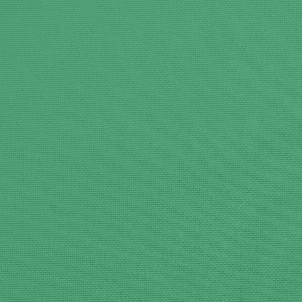 Cuscino per Pallet Verde 60x40x12 cm in Tessuto