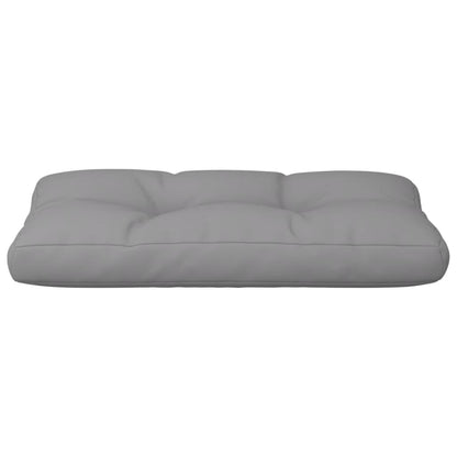 Cuscino per Pallet Grigio 70x40x12 cm in Tessuto | homemem39