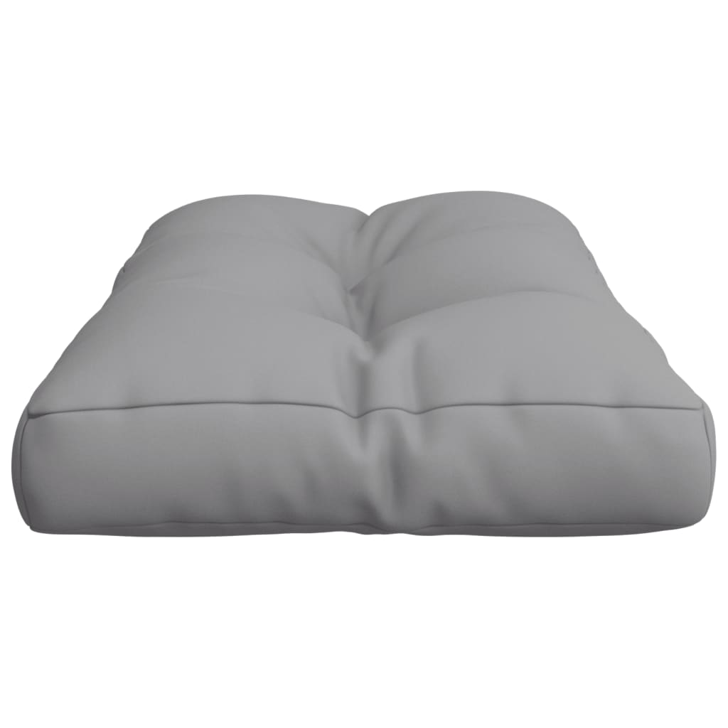 Cuscino per Pallet Grigio 70x40x12 cm in Tessuto | homemem39