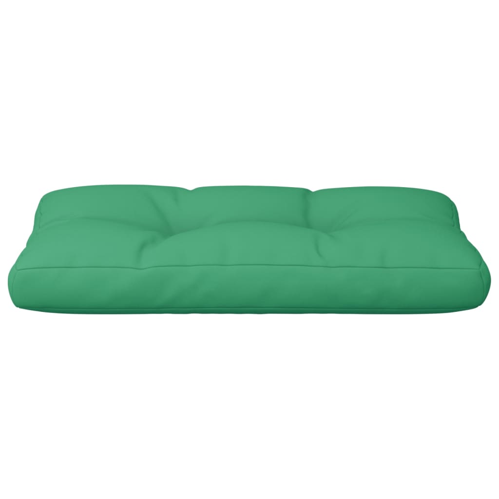 Cuscino per Pallet Verde 70x40x12 cm in Tessuto | homemem39