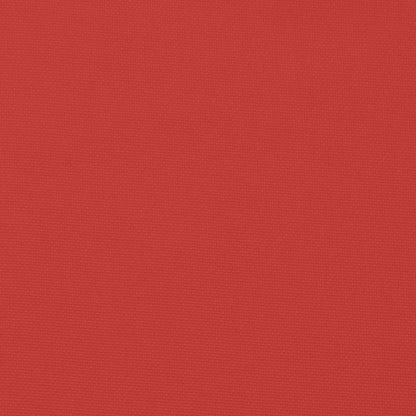 Cuscino per Pallet Rosso 70x40x12 cm in Tessuto