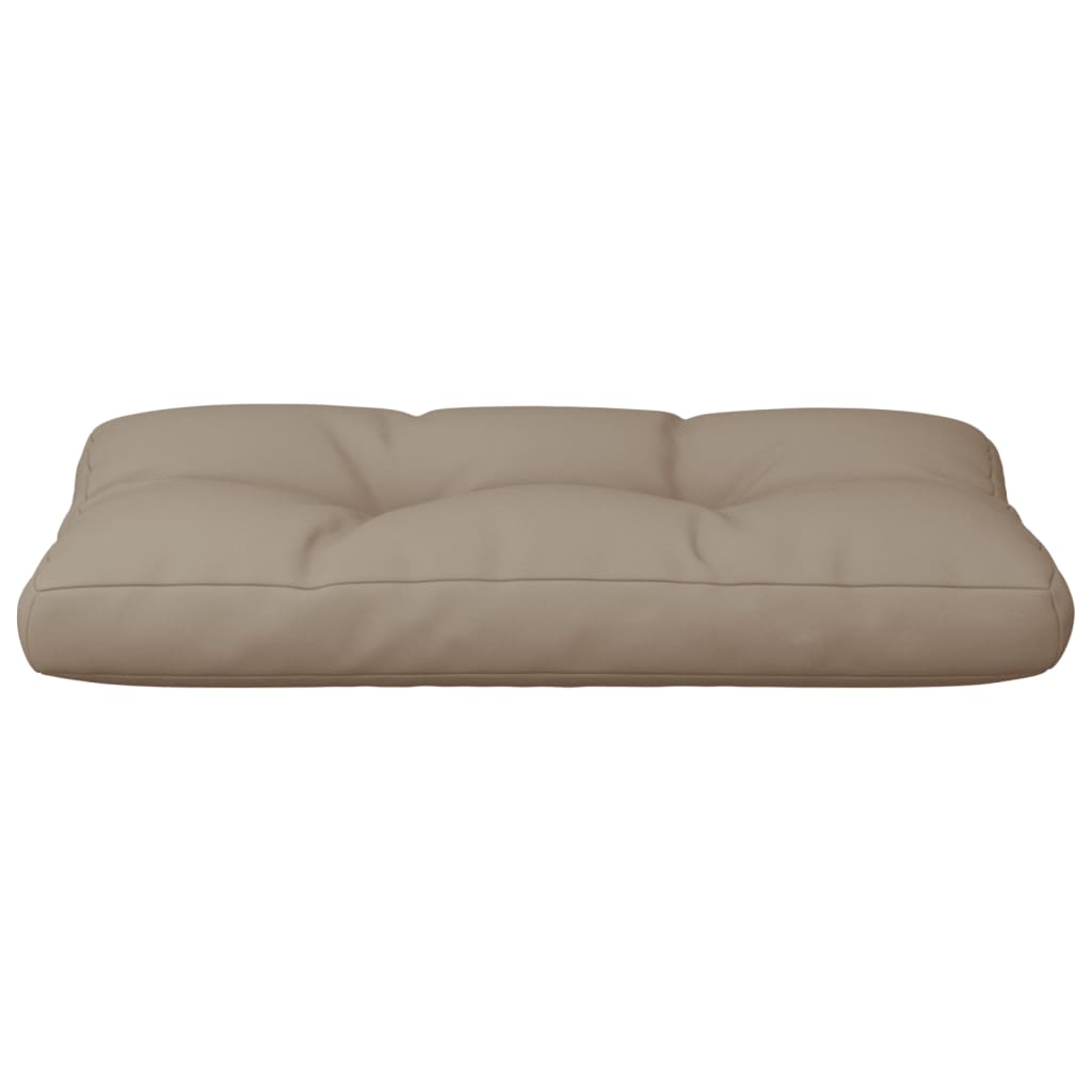Cuscino per Pallet Tortora 70x40x12 cm in Tessuto | homemem39