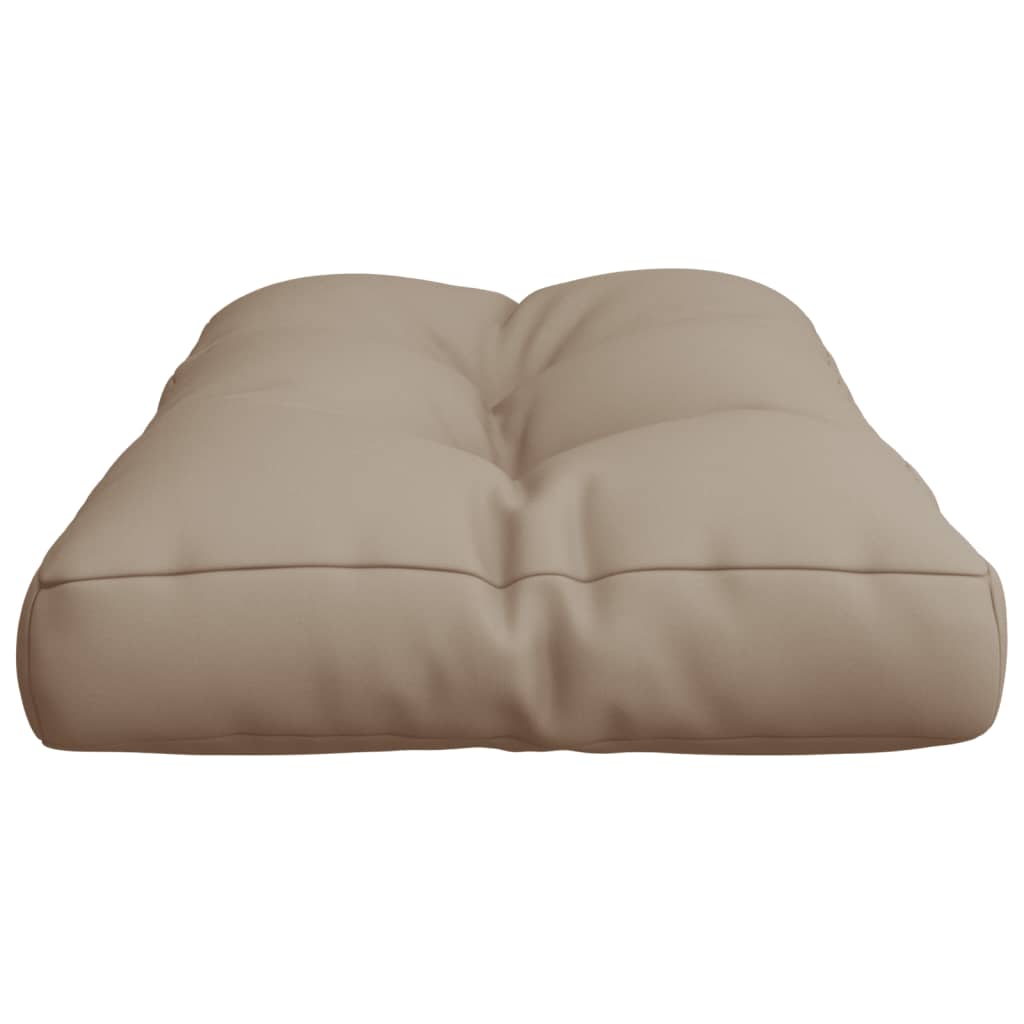 Cuscino per Pallet Tortora 70x40x12 cm in Tessuto | homemem39