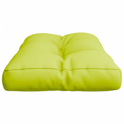 Cuscino per Pallet Verde Brillante 70x40x12 cm in Tessuto