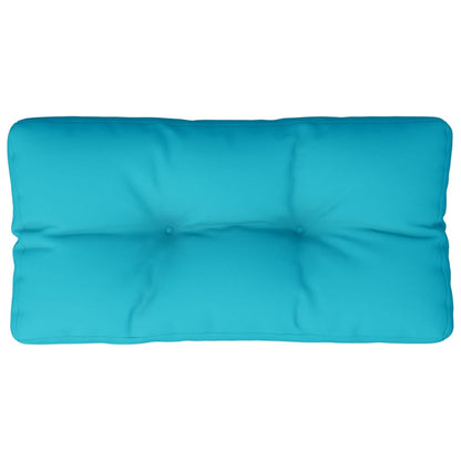 Cuscino per Pallet Turchese 70x40x12 cm in Tessuto