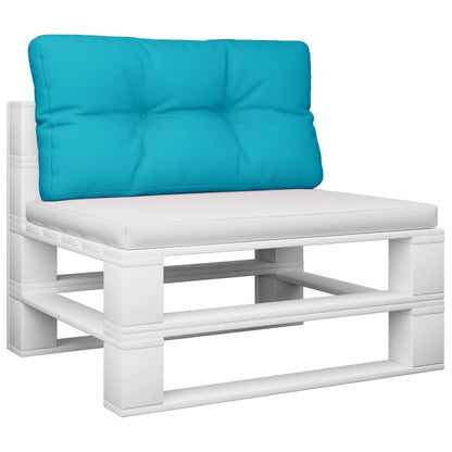 Cuscino per Pallet Turchese 70x40x12 cm in Tessuto | homemem39