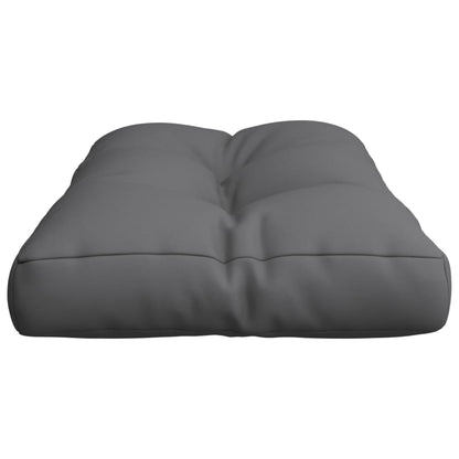 Cuscino per Pallet Antracite 80x40x12 cm in Tessuto | homemem39