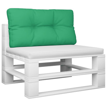Cuscino per Pallet Verde 80x40x12 cm in Tessuto | homemem39
