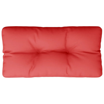 Cuscino per Pallet Rosso 80x40x12 cm in Tessuto | homemem39