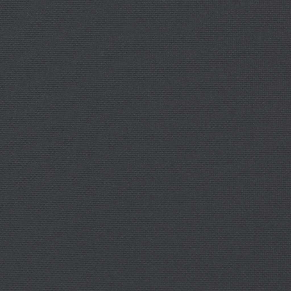 Cuscino per Pallet Nero 80x40x12 cm in Tessuto