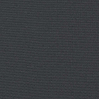 Cuscino per Pallet Nero 80x40x12 cm in Tessuto