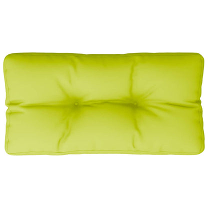 Cuscino per Pallet Verde Brillante 80x40x12 cm in Tessuto | homemem39