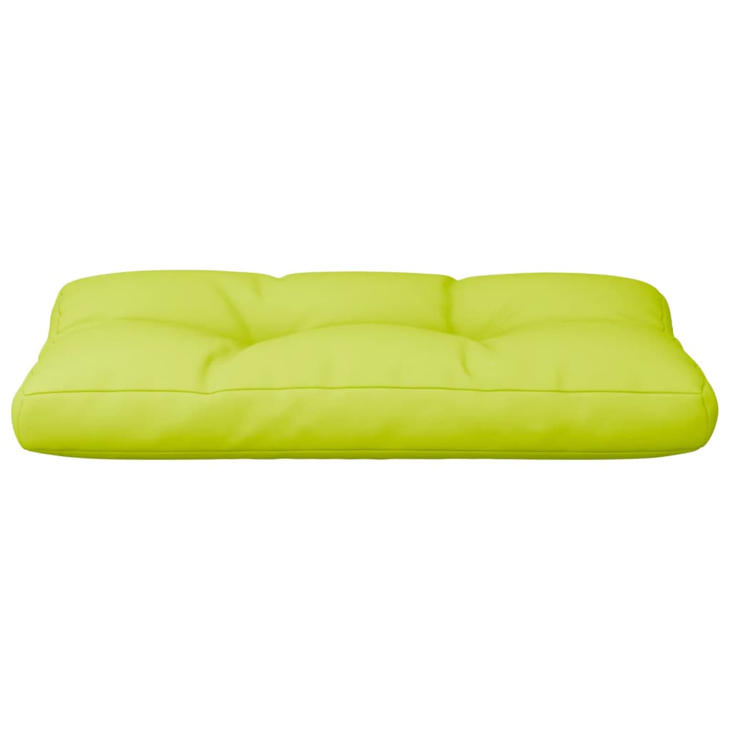 Cuscino per Pallet Verde Brillante 80x40x12 cm in Tessuto | homemem39