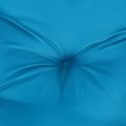 Cuscino per Pallet Blu Chiaro 120x40x12 cm in Tessuto