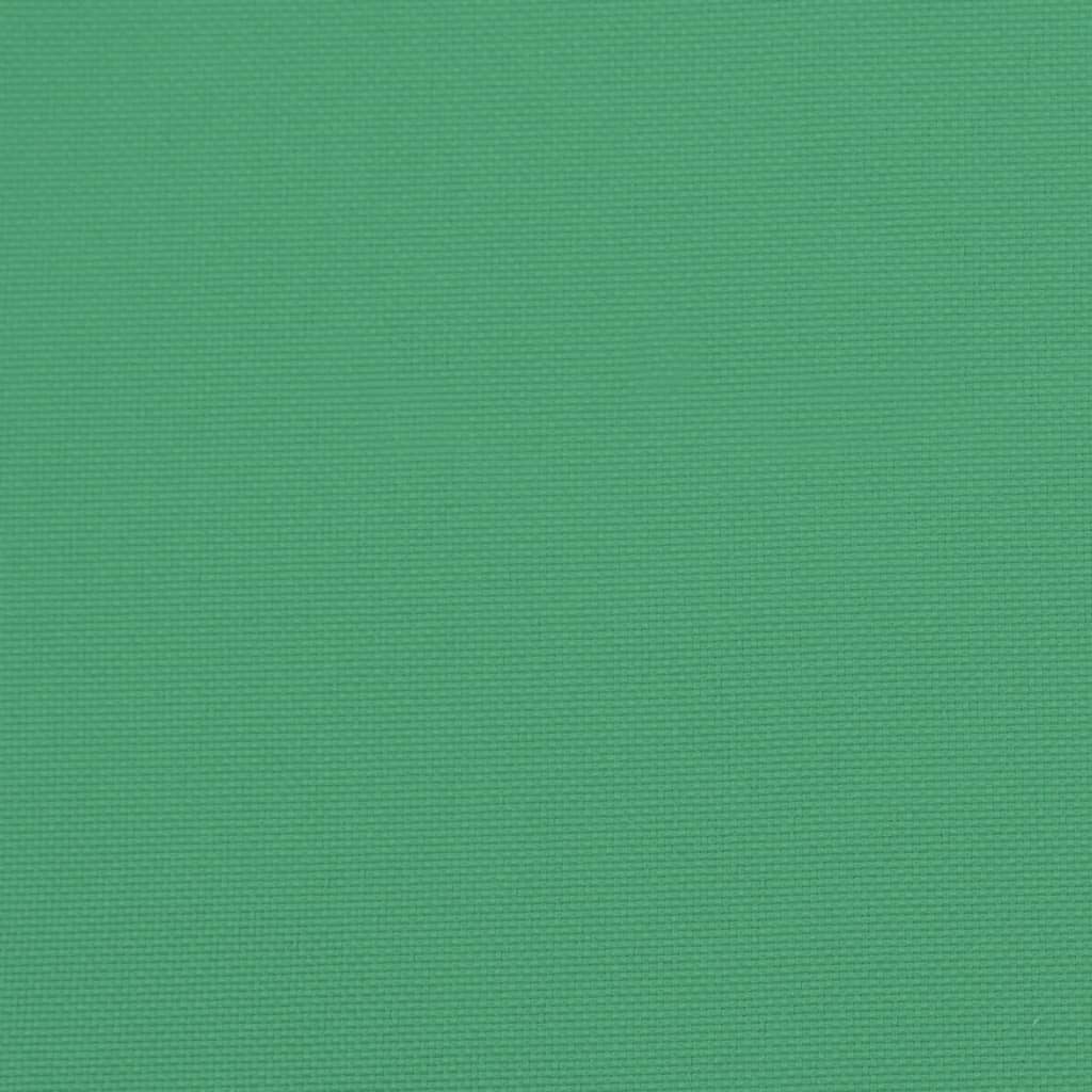 Cuscino per Pallet Verde 120x40x12 cm in Tessuto