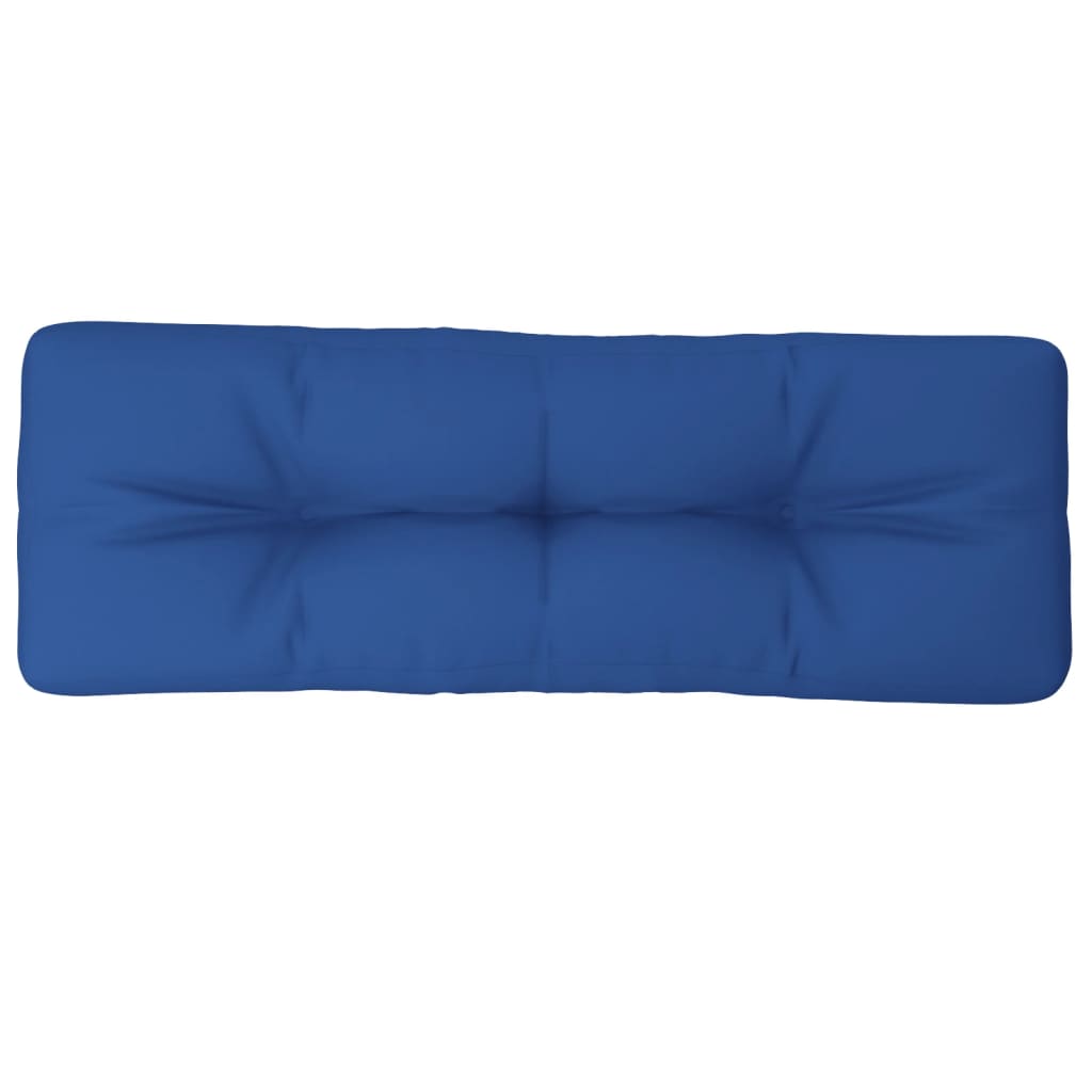 Cuscino per Pallet Blu Reale in Tessuto