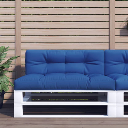 Cuscino per Pallet Blu Reale in Tessuto