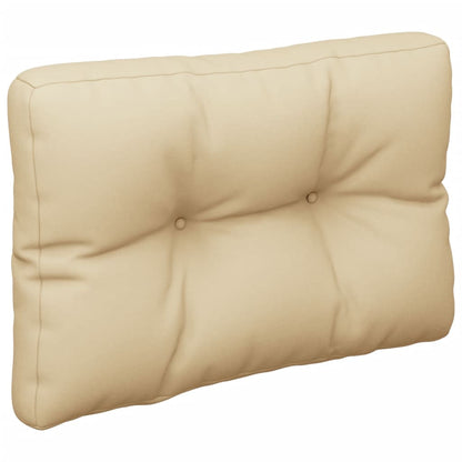 Cuscini per Pallet 2 pz Beige in Tessuto | homemem39