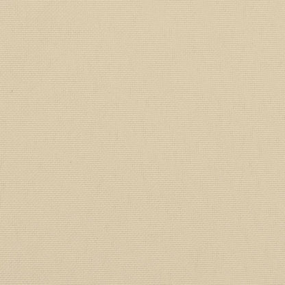 Cuscini per Pallet 2 pz Beige in Tessuto