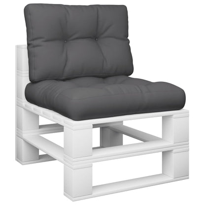 Cuscini per Pallet 2 pz Antracite in Tessuto | homemem39