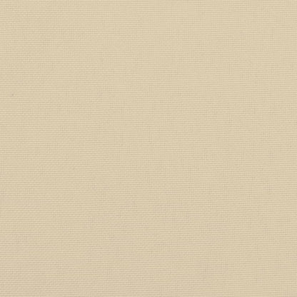 Cuscini per Pallet 2 pz Beige in Tessuto