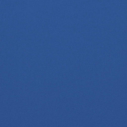 Cuscini per Pallet 2 pz Blu Reale in Tessuto