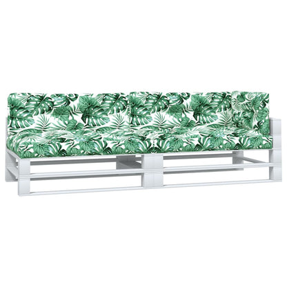 Cuscini per Pallet 5 pz Motivo a Foglie Tessuto | homemem39