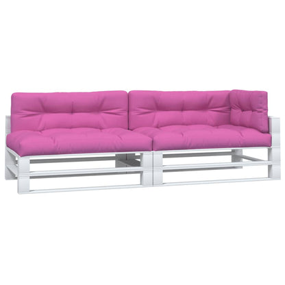 Cuscini per Pallet 5 pz Rosa in Tessuto - homemem39