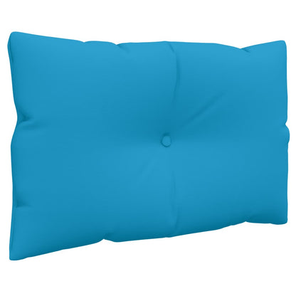 Cuscini per Pallet 3 pz Blu in Tessuto