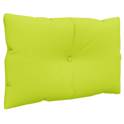 Cuscini per Pallet 3 pz Verde Intenso in Tessuto